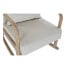 Фото #7 товара Кресло DKD Home Decor Бежевый Натуральный древесина каучукового дерева Sixties 66 x 85 x 81 cm