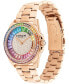 ფოტო #2 პროდუქტის Women's Greyson Rainbow Rose Gold-Tone Stainless Steel Watch 36mm