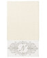 Фото #3 товара Textiles Turkish Cotton Monica Embellished Towel 3 Piece Set - Dark Gray