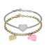 Charming gilded bracelet with hearts Incanto SAVA06