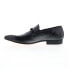 Фото #5 товара Carrucci Calf Skip Pn Loafer KS308-08B2 Mens Black Loafers Casual Shoes 9