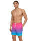 Фото #1 товара Men's Sky Gradient 7" Volley Swim Trunks