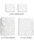 4 Piece Deep Pocket Cooling Sheet Set 100% Rayon from Bamboo - Queen