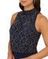 ფოტო #3 პროდუქტის Women's Beaded Blouson Wide-Leg Jumpsuit