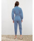 ფოტო #7 პროდუქტის Women's Hooded Jumpsuit