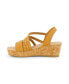 Фото #2 товара Little and Big Girls Amber Studs Wedge Sandal