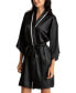 ფოტო #3 პროდუქტის 'Mrs' Satin Wrap Bridal Robe, Chemise Nightgown Set