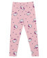 ფოტო #6 პროდუქტის Toddler Girls Wink Short Sleeve Top and Legging Set