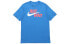 Фото #1 товара Nike Sportswear JDI 大钩短袖T恤 男款 浅清透蓝 / Футболка Nike Sportswear JDI T AR5007-435