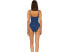 Фото #2 товара Bleu by Rod Beattie 271094 Woman One Shoulder Mio One Piece Swimsuit Size 6