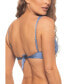 ფოტო #2 პროდუქტის Women's Plunge Underwire Bikini Top