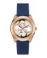 Фото #1 товара Часы Guess Women's Blue Silicone 40mm