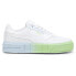 Фото #1 товара Puma Cali Court Beach Days Lace Up Womens White Sneakers Casual Shoes 39376702