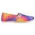 Фото #1 товара TOMS Al X Alpargata Graphic Slip On Womens Multi, Purple Flats Casual 10019069T