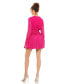 Women's Ieena Pleated Bell Sleeve Chiffon Mini Dress