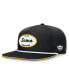 ფოტო #3 პროდუქტის Men's Black Iowa Hawkeyes Iron Golfer Adjustable Hat