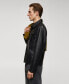 Фото #6 товара Men's Pockets Detail Polyurethane Jacket