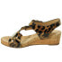 VANELi Kabie Wedge Womens Black, Brown Casual Sandals 307985