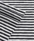 Фото #4 товара Sketchy Stripe Cotton Percale 3 Piece Sheet Set, Twin