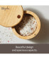 Фото #5 товара Ayesha Curry Pantryware Parawood Salt Box, 4-Inch