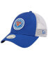 Фото #1 товара Women's Blue, White New York Knicks Glitter Patch 9FORTY Snapback Hat