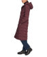 Фото #3 товара Women's Stretch Hooded Maxi Puffer Coat