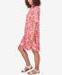 Фото #8 товара Petite Tropical Puff Print Dress