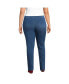 ფოტო #2 პროდუქტის Plus Size Starfish Mid Rise Knit Denim Straight Jeans