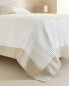 Фото #13 товара Textured quilt with linen border