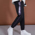 Фото #5 товара Спортивные брюки LI-NING AYKQ217-2 для мужчин - черные, с логотипом на штанине