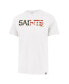 Men's White New Orleans Saints Flag Script Franklin T-Shirt