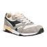 Diadora N9000 Italia Lace Up Mens Grey Sneakers Casual Shoes 177990-75039