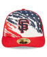 Фото #3 товара Men's Red San Francisco Giants 2022 4th of July Low Profile 59FIFTY Fitted Hat
