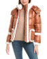 Фото #3 товара French Connection Sherpa Trim Puffer Coat Women's