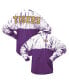 Фото #1 товара Women's Purple LSU Tigers Tie-Dye Long Sleeve Jersey T-shirt