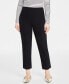 Фото #3 товара Women's Ponté-Knit Pull-On Ankle Pants, Created for Macy's