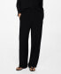 ფოტო #1 პროდუქტის Women's Textured Flowy Pants