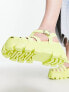 Circus NY Alyson chunky platform sandals in yellow Citric Acid, 39 - фото #3