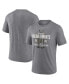 Фото #2 товара Men's Heather Gray Vegas Golden Knights 2023 Stanley Cup Champions Shootout Tri-Blend T-shirt