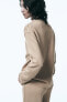 Фото #16 товара Мягкий свитер с декоративной строчкой спереди ZARA