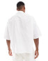 ASOS DESIGN extreme oversized boxy shirt in white