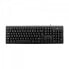 Фото #2 товара V7 USB/PS2 Wired Keyboard – FR - Full-size (100%) - Wired - USB - Mechanical - AZERTY - Black