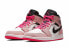 Фото #4 товара Кроссовки Nike Air Jordan 1 Mid Crimson Tint (Белый, Розовый)