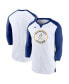 Фото #1 товара Men's White, Royal Milwaukee Brewers Rewind 3/4-Sleeve T-shirt