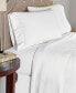 Фото #1 товара Luxury Weight Solid Cotton Flannel Sheet Set, Queen