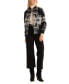 Фото #1 товара Women's Wool Patterned Bomber Jacket