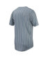 ფოტო #3 პროდუქტის Men's Gray Florida Gators Pinstripe Replica jersey Full-Button Baseball Jersey