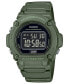 Men's Digital Green Resin Strap Watch 47mm