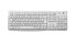 Фото #1 товара Logitech Keyboard K120 for Business - Full-size (100%) - Wired - USB - QWERTZ - White