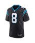 Фото #3 товара Men's Jaycee Horn Black Carolina Panthers Game Jersey